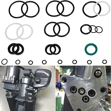 Tilt Trim Seal Kit 1997 & Up 115225FS Fast Strike Power for Yamaha Boat Power Units 115HP 150HP 175HP 200HP Some 225HP 250HP for Showa & 63P-43800-00-4D 64E-43822 with More O-Ring