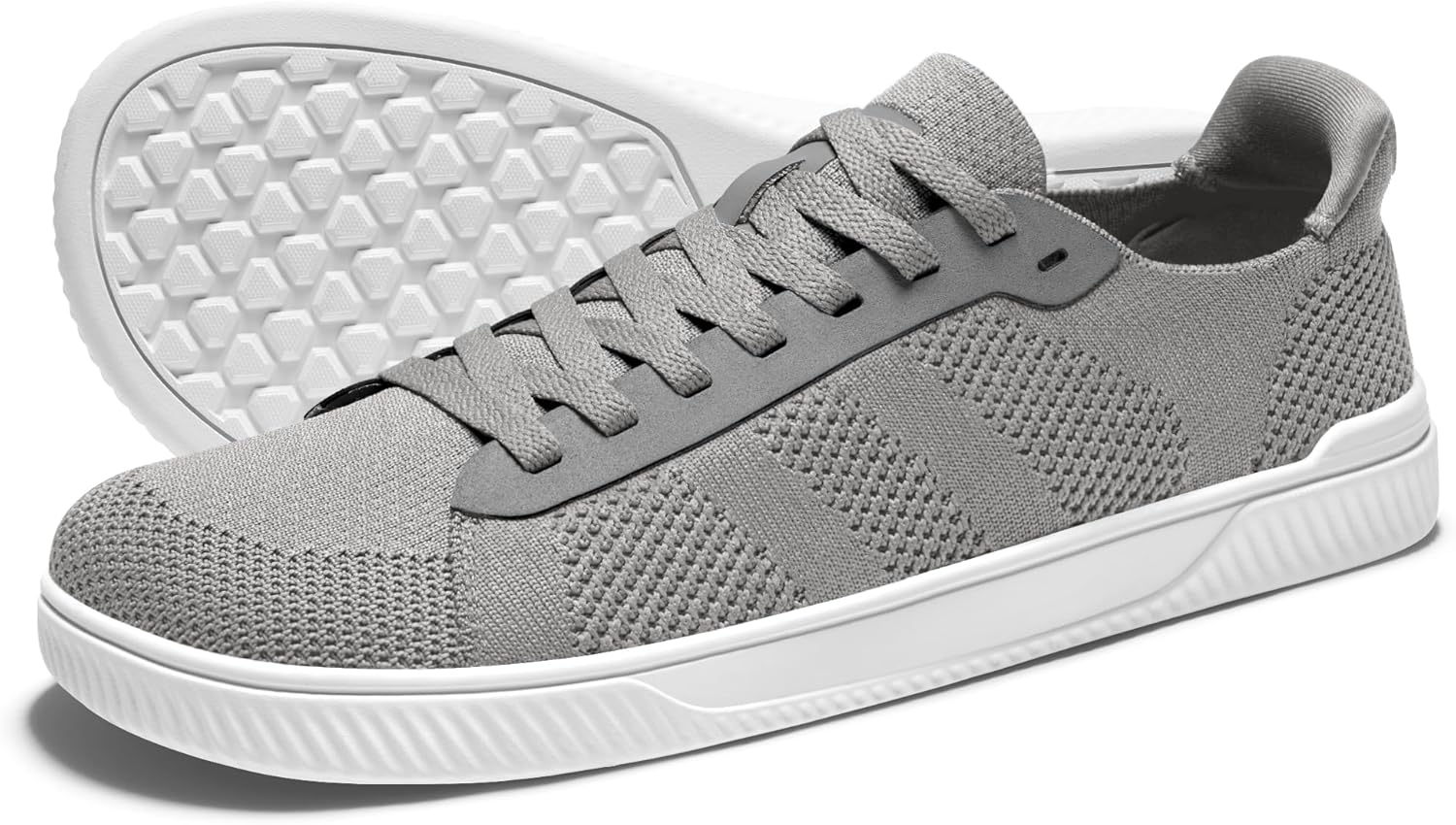 AIRHAS Mens Wide Toe Box Barefoot Shoes Zero Drop Fashion Sneakers for Men Walking Casual Minimalist Shoes