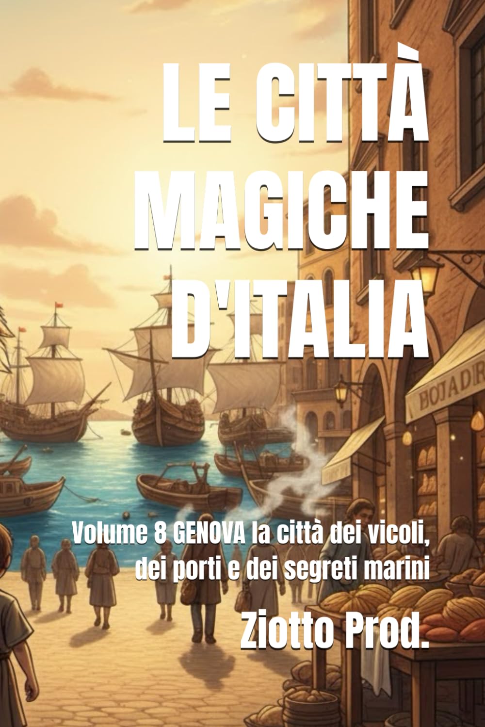 LE CITTÀ MAGICHE D'ITALIA: Volume 8 GENOVA la città dei vicoli, dei porti e dei segreti marini