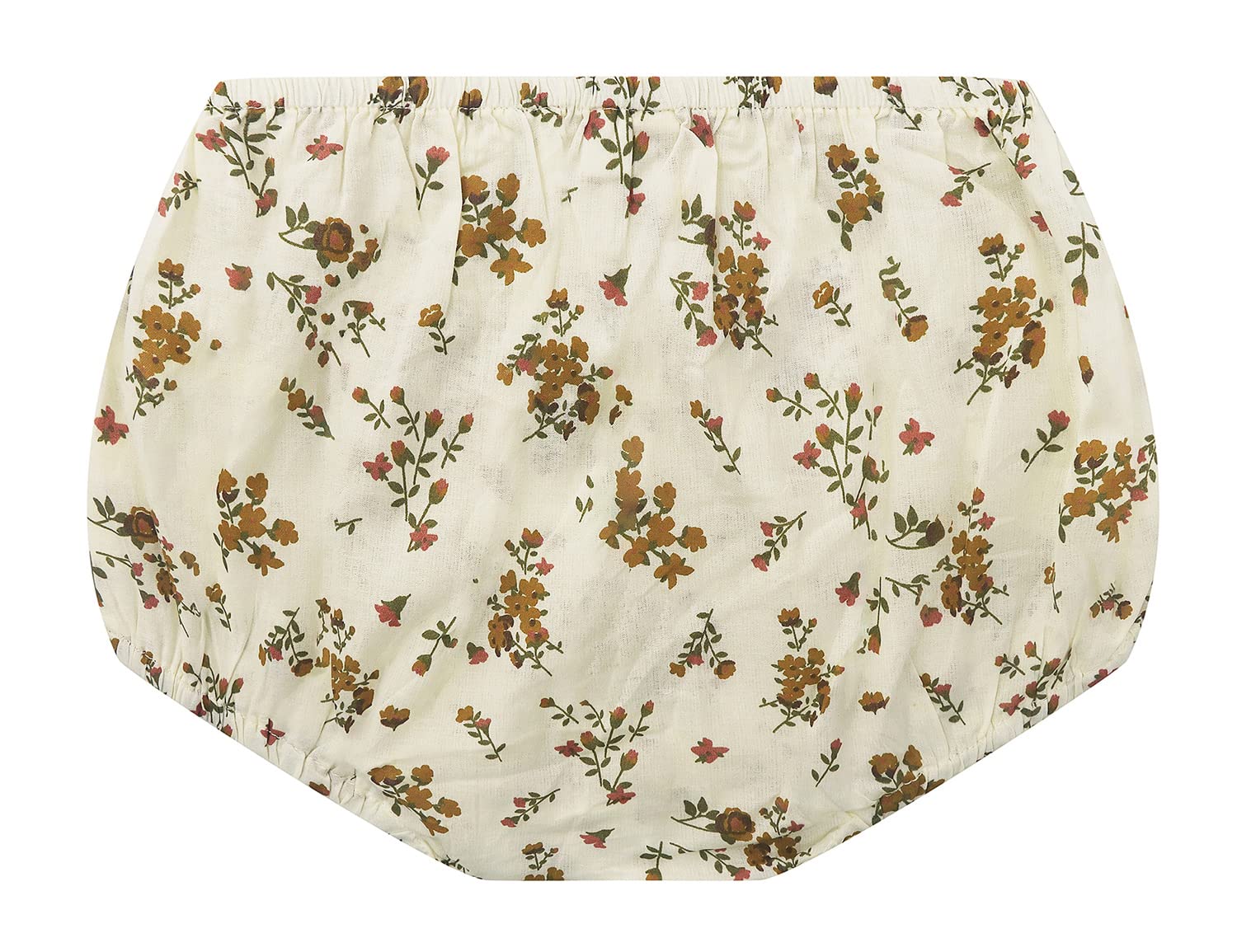 Symunnia Toddler Baby Girls Summer Floral Shorts Print Shorts Kids Cotton Bloomer Shorts Diaper Cover Clothes(3T,Beige#)