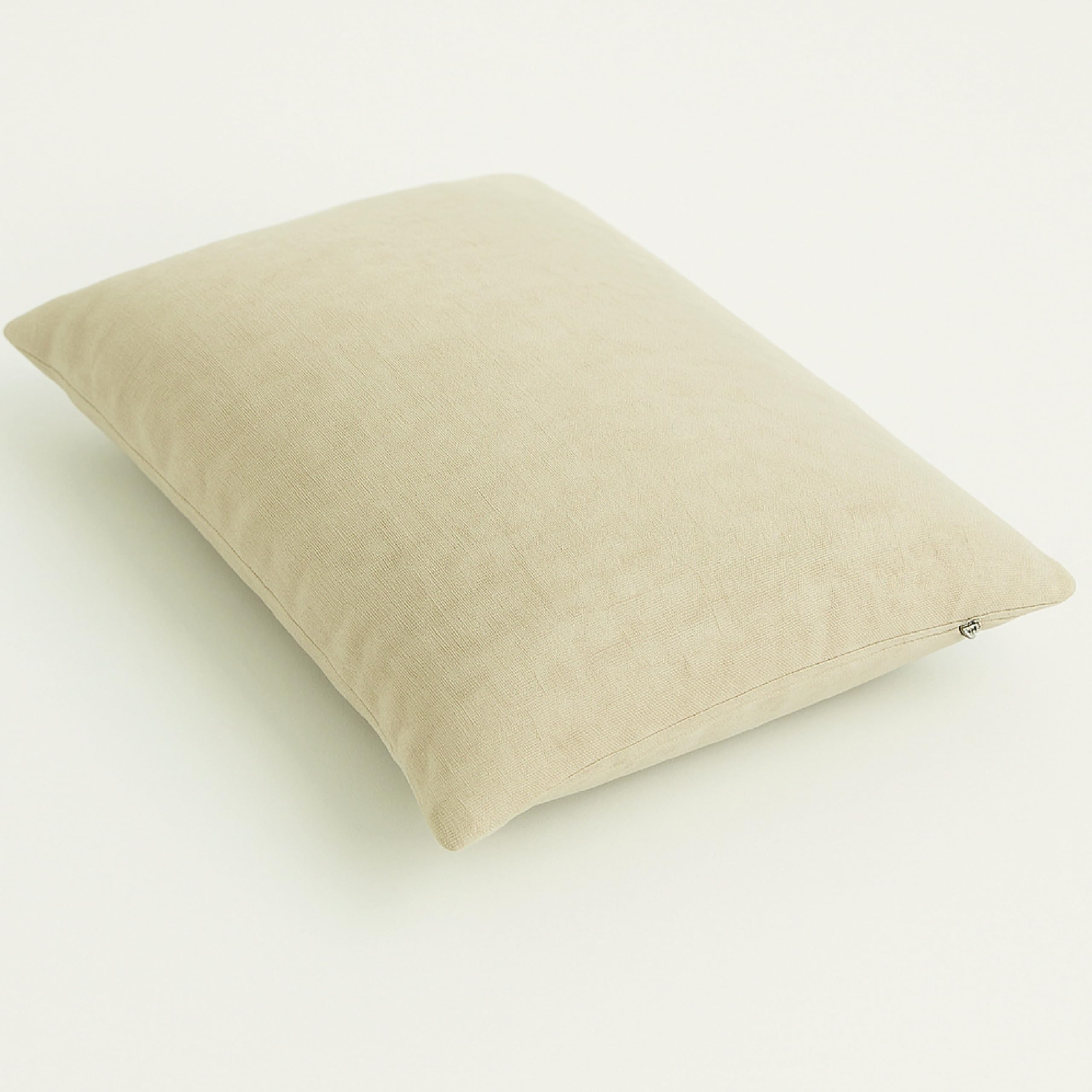 Guanciale sosna Cembro Alto Adige 50 x 80 - naturalna poduszka do głębokiego snu Cirmolo - regulowana, surowa bawełna, relaks