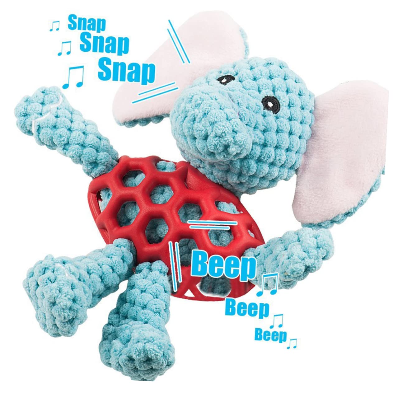 SUPVOX 2piezas Juguete De Masticar para Perros De Peluche para Entrenamiento De Cachorros para Fortalecer La Relación y Diversión El Exterior
