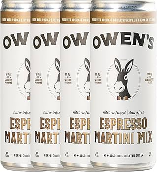 Amazon.com : Owen's Craft Mixers | Espresso Martini 4 Pack