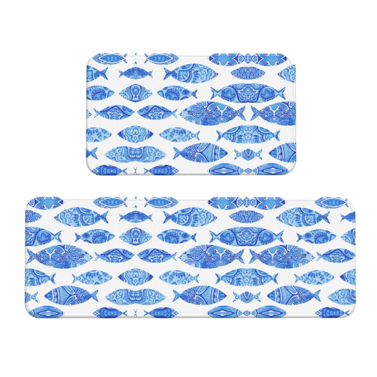 Tapis de cuisine de Noël antidérapants pour sécuriser et décorer le sol en fête