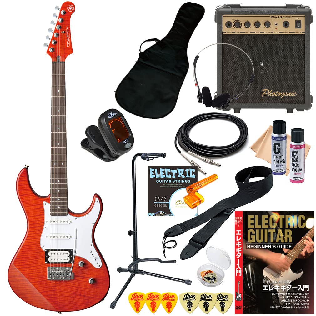 Amazon | ヤマハ パシフィカ PAC212VFM CMB PACIFICA 16点 エレキ  