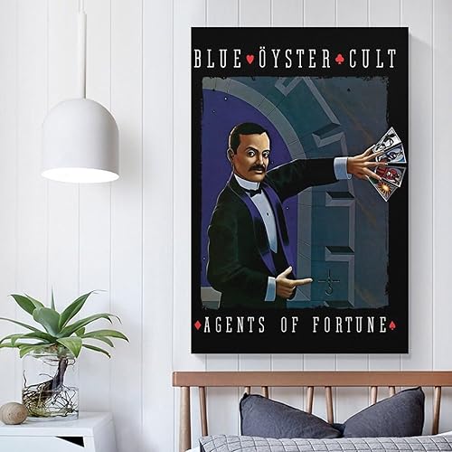 Miniatura 4 de DAXXIN Póster en lienzo con diseño de agentes de la fortuna de ostras azules 03, pintura decorativa para pared, sala de estar, dormitorio,