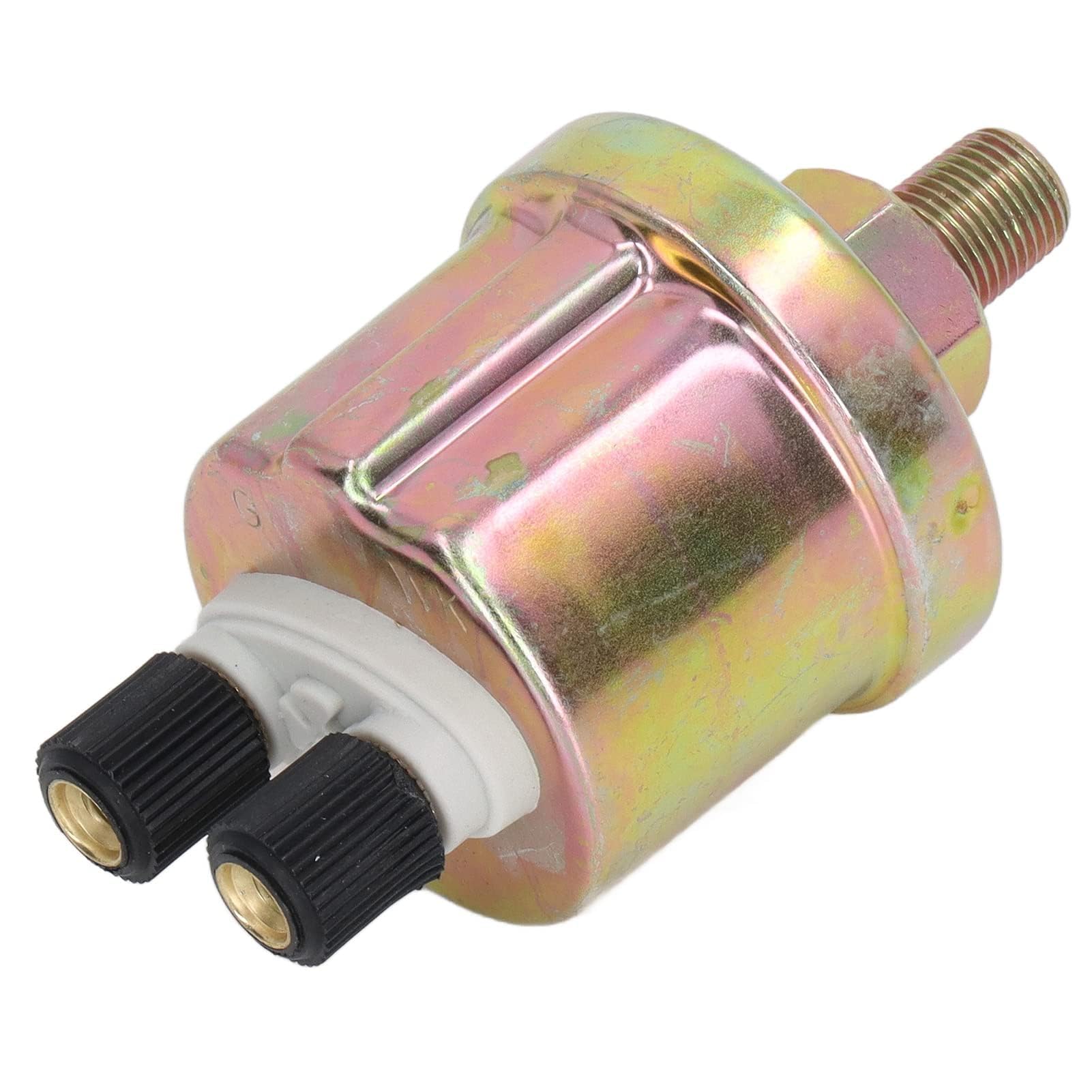 Sensore Pressione Olio, Sensore Pressione Olio 1/8 NPT Sensore Pressione Olio Generatore Stabile in Lega Di Alluminio Per Accessori Per Gruppi Elettrogeni Diesel VDO Da 0 A 10 Bar(B)