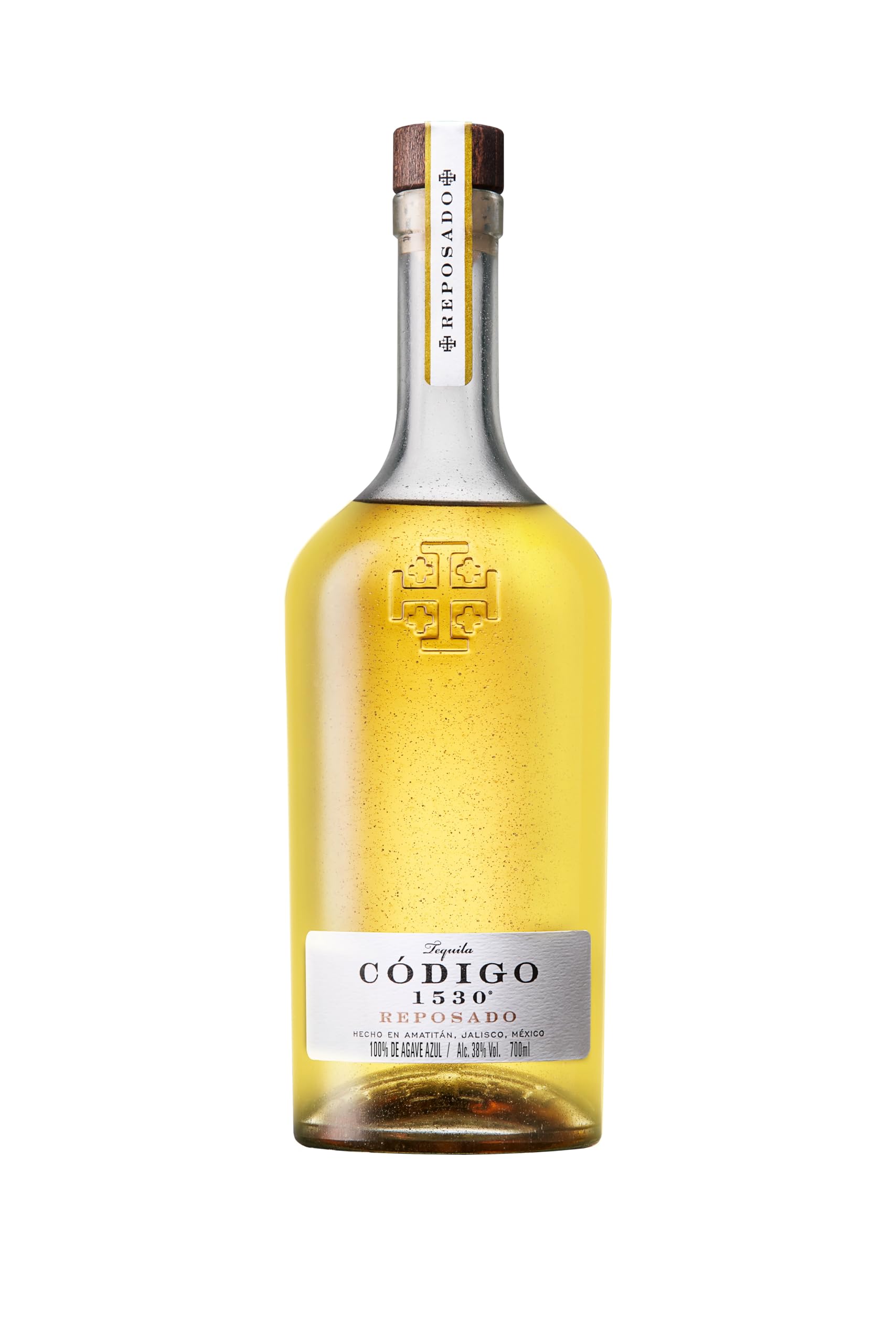 CODIGO 1530 Reposado Tequila 38% Vol. 0,7 l goldener Tequila mit Eiche und Karamell