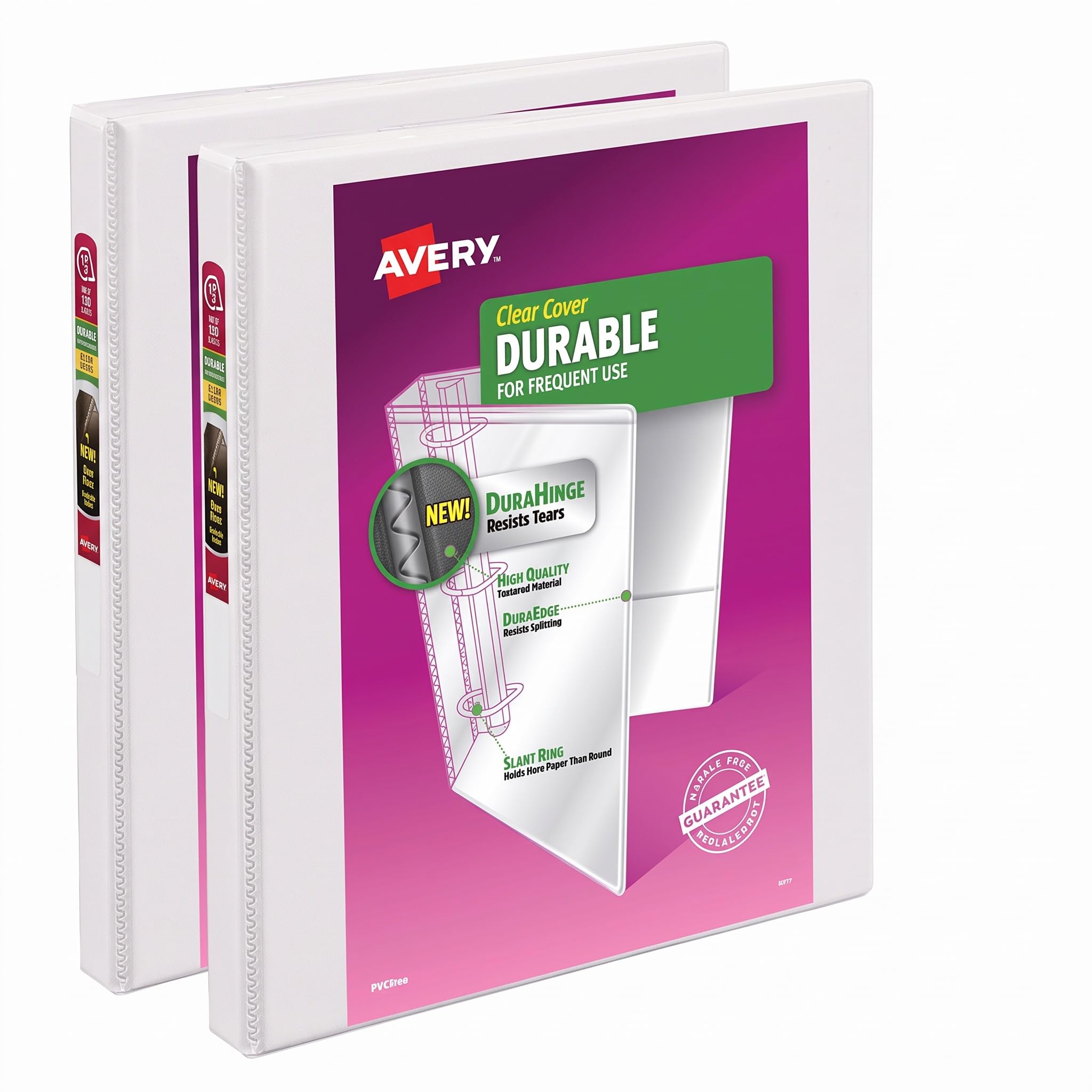 Avery Durable View Binder - 1 White, 135 Sheet -10