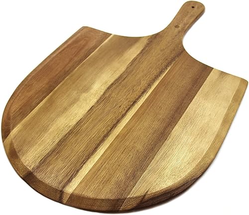 Miniatura 9 de Heritage tablas de madera de acacia para pizza casera, quesos y más22 x 14 pulgadas.