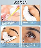 Vista 6 de Stacy Lash - Adhesivo de pestañas para extensiones de pestañas, 0.50 onzas líquidas, reduce los humos de pegamento para extensiones de pestañas