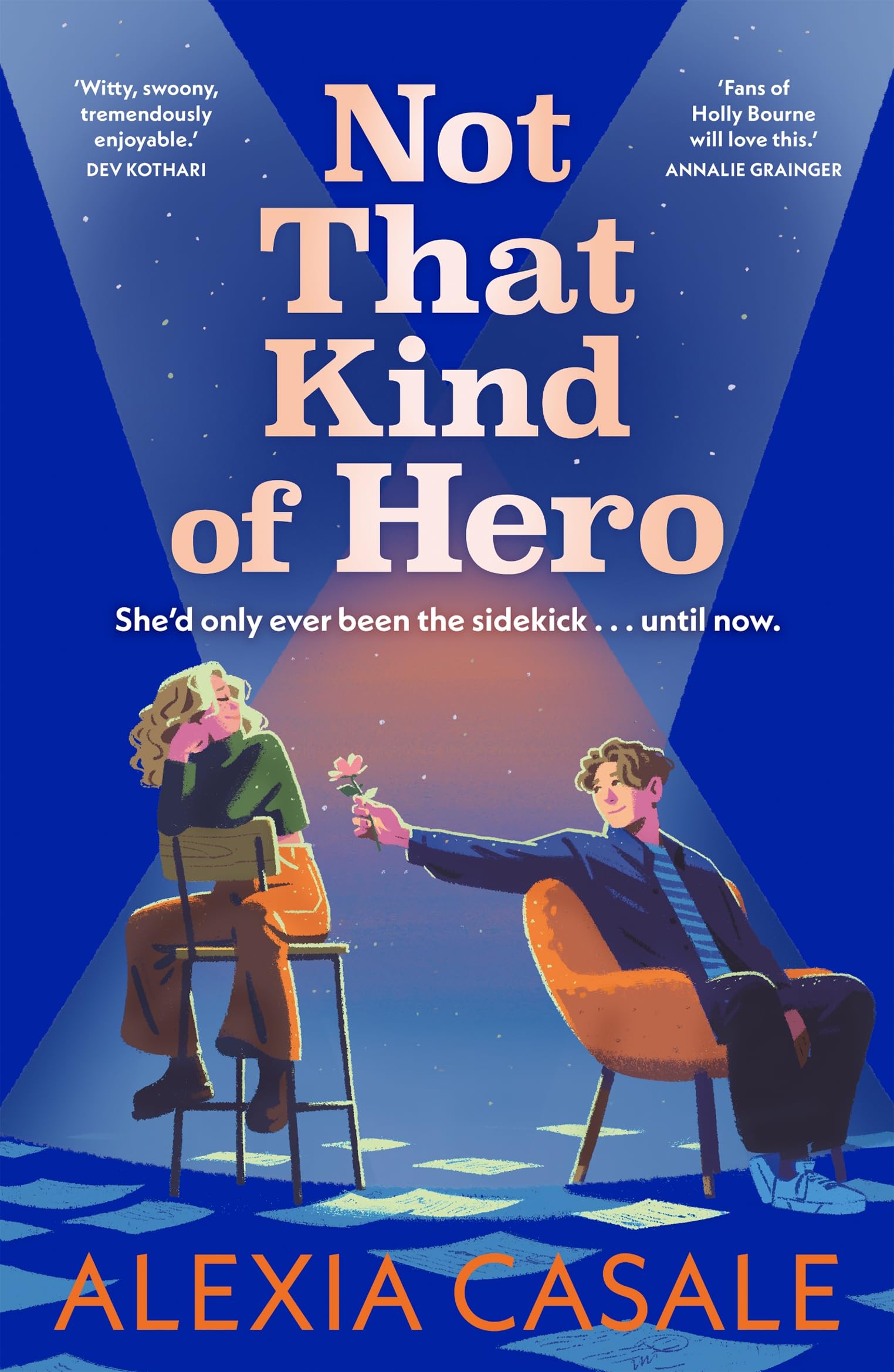 Alexia Casale Not That Kind Of Hero Paperback Book - Fiction