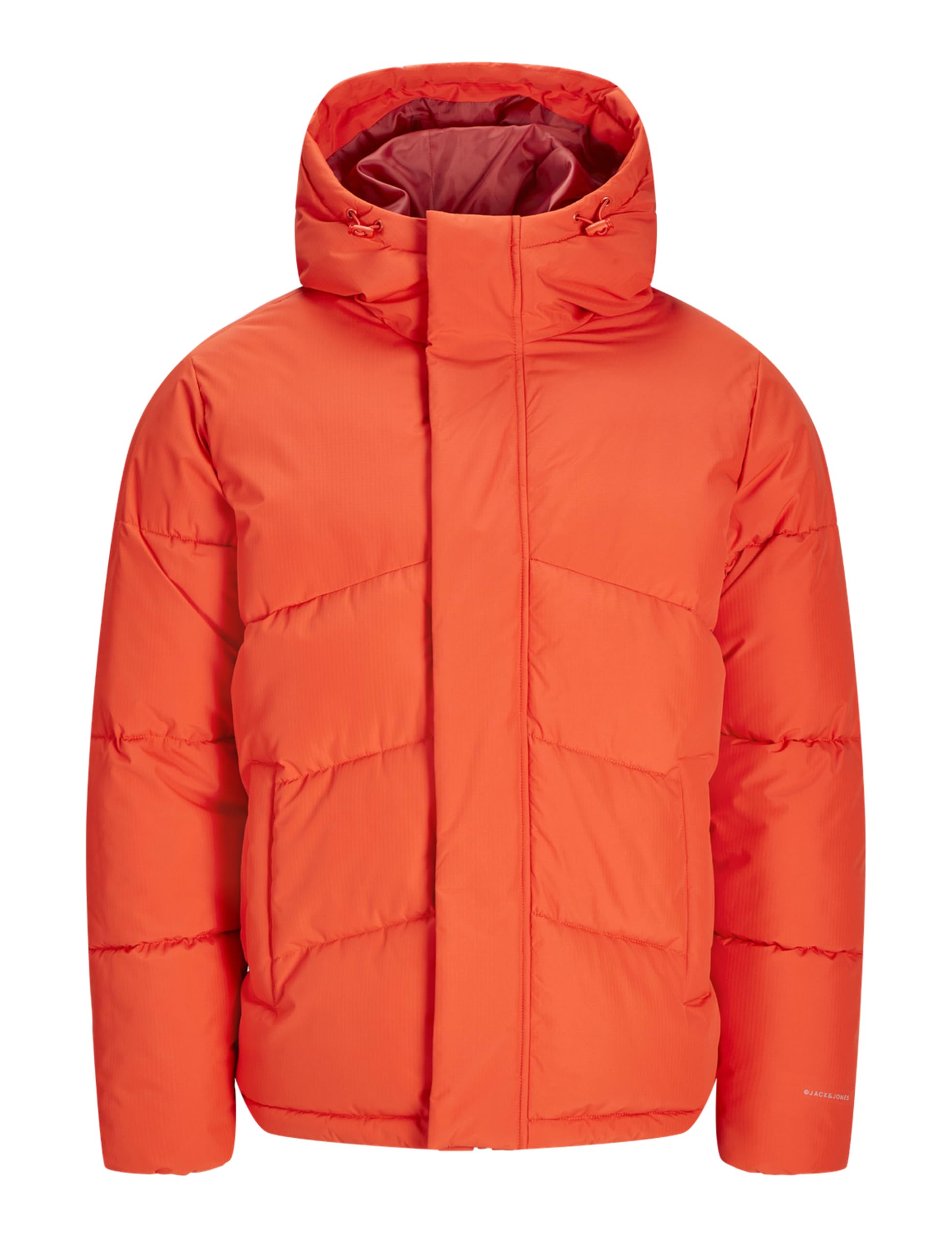 Jack & Jones Men's Dragon Fire Jjworld Puffer Jacket, Xl
