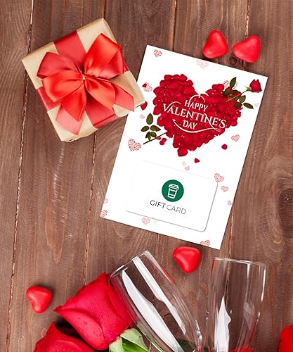 Miniatura 6 de Himache Juego de 4 tarjetas de regalo para el día de San Valentín (paquete de 4) tarjetas temáticas de amor con sobres, tarjeta de regalo de