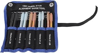 10 Pcs Wheel Alignment Pin Metal Wheel Hanger Positioning Guide, Balancing Tools for Changing Tires on Cars with Lug Bolts, Universal Fit for Fiat PSA