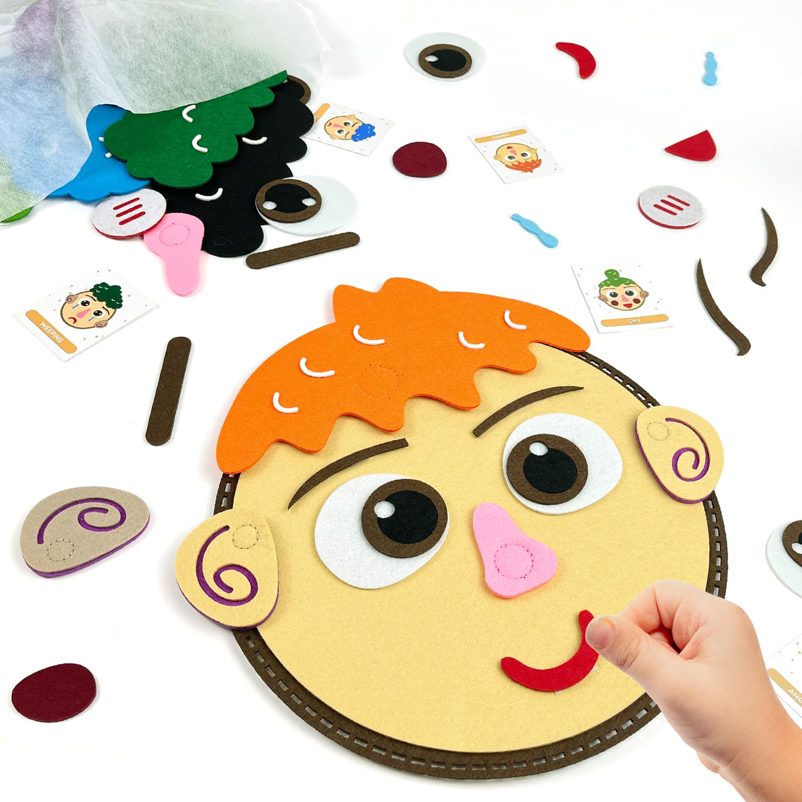 Social Emotional Learning Games For Kids Make Faces And Describe ...