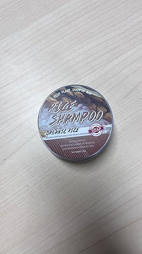 Miniatura 2 de Liayozl Barra de champú de agua de arroz para el crecimiento del cabello, barra de champú y acondicionador 2 en 1, jabón sólido para fortalecer el