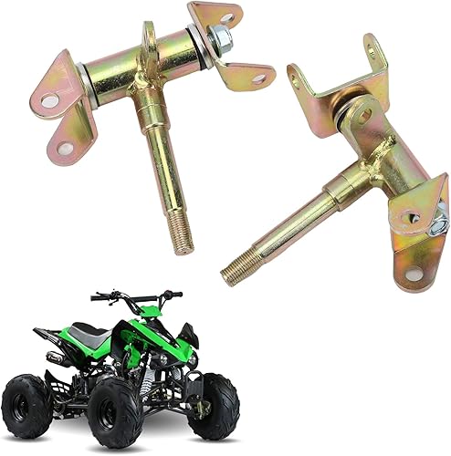Miniatura 8 de Qiilu Nudillos de dirección, 2PCS Kart Dirección Delantera Puntal Knuckle Husillo para China ATV 50110CC UTV Quad Bike Piezas