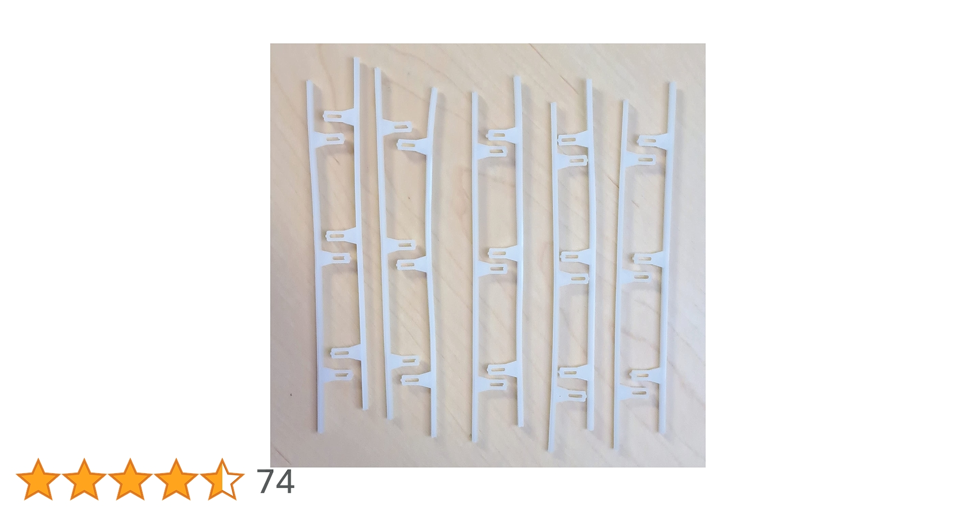 Qty 10. Shutter Repair Slider Connector for Polysatin