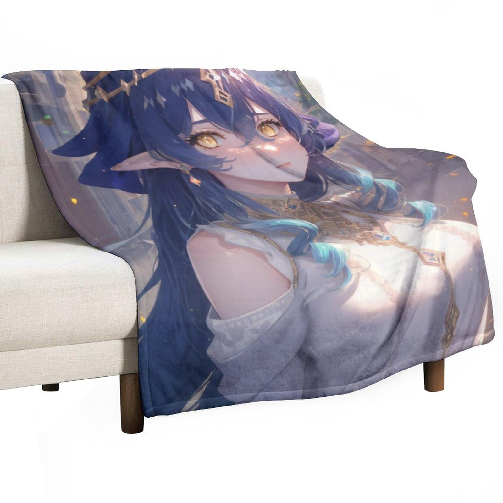原神　ブランケット Amazon｜原神-ピンクの髪の蛍ブランケット 毛布40