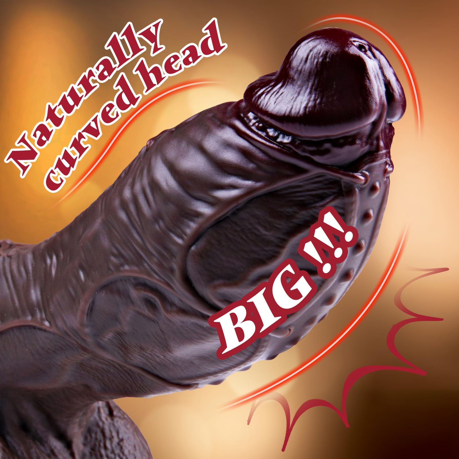 Dildo negro de silicona 6,7 cm, 17,5 cm pequeño dildo anal realista con ventosa, plug de pene ancho para estimular el punto G y la próstata, apto para hombres, mujeres y principiantes