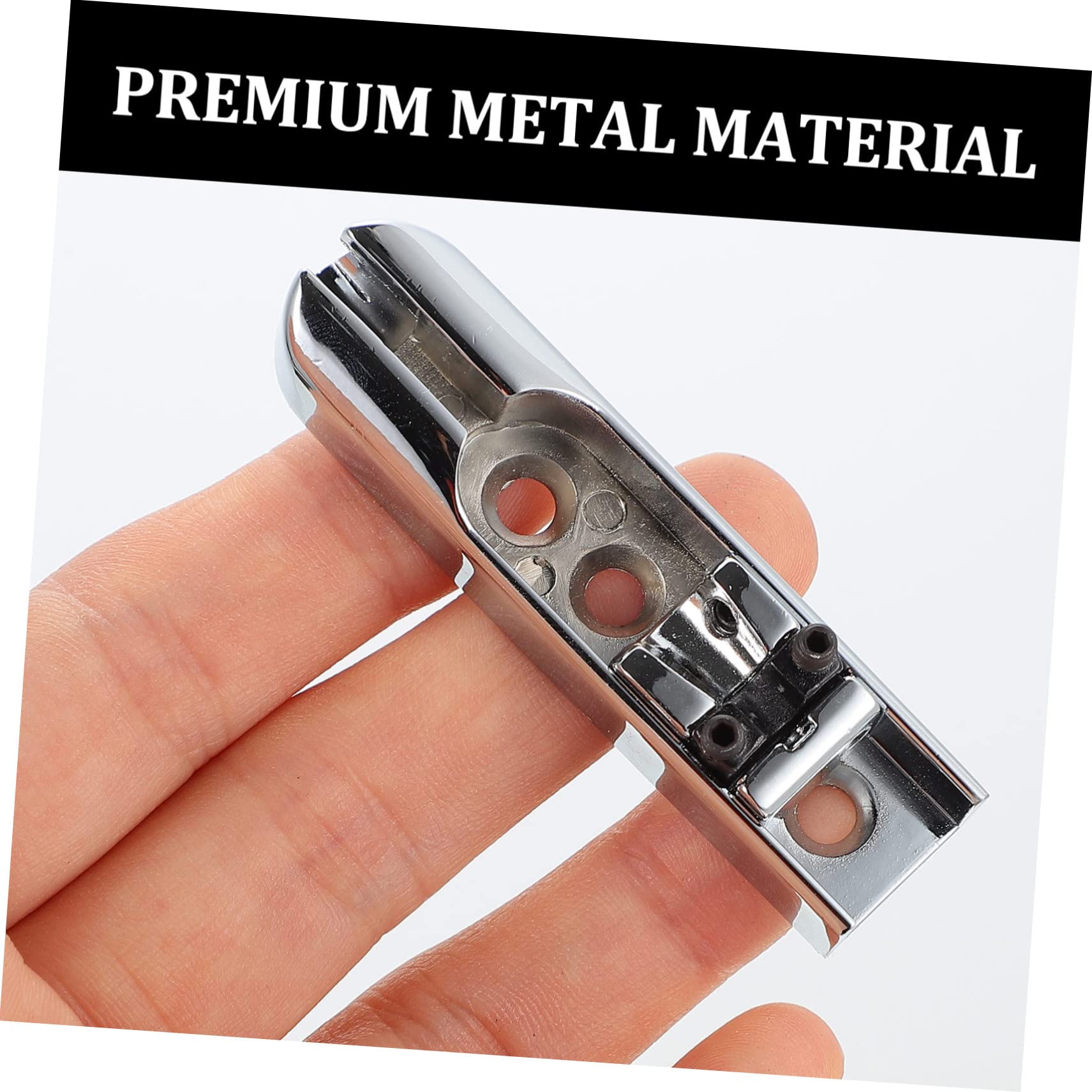 Abaodam 8 Sets Bass Guitar Bridge Saddle Bridge Saddles Replacement Set Easy Tone Adjustment