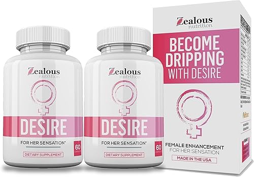 Desire Female Enhancement Pills Potenciador de estado de ánimo natural 5 veces para mujeres Aumenta la energía, vitalidad, síndrome premenstrual y