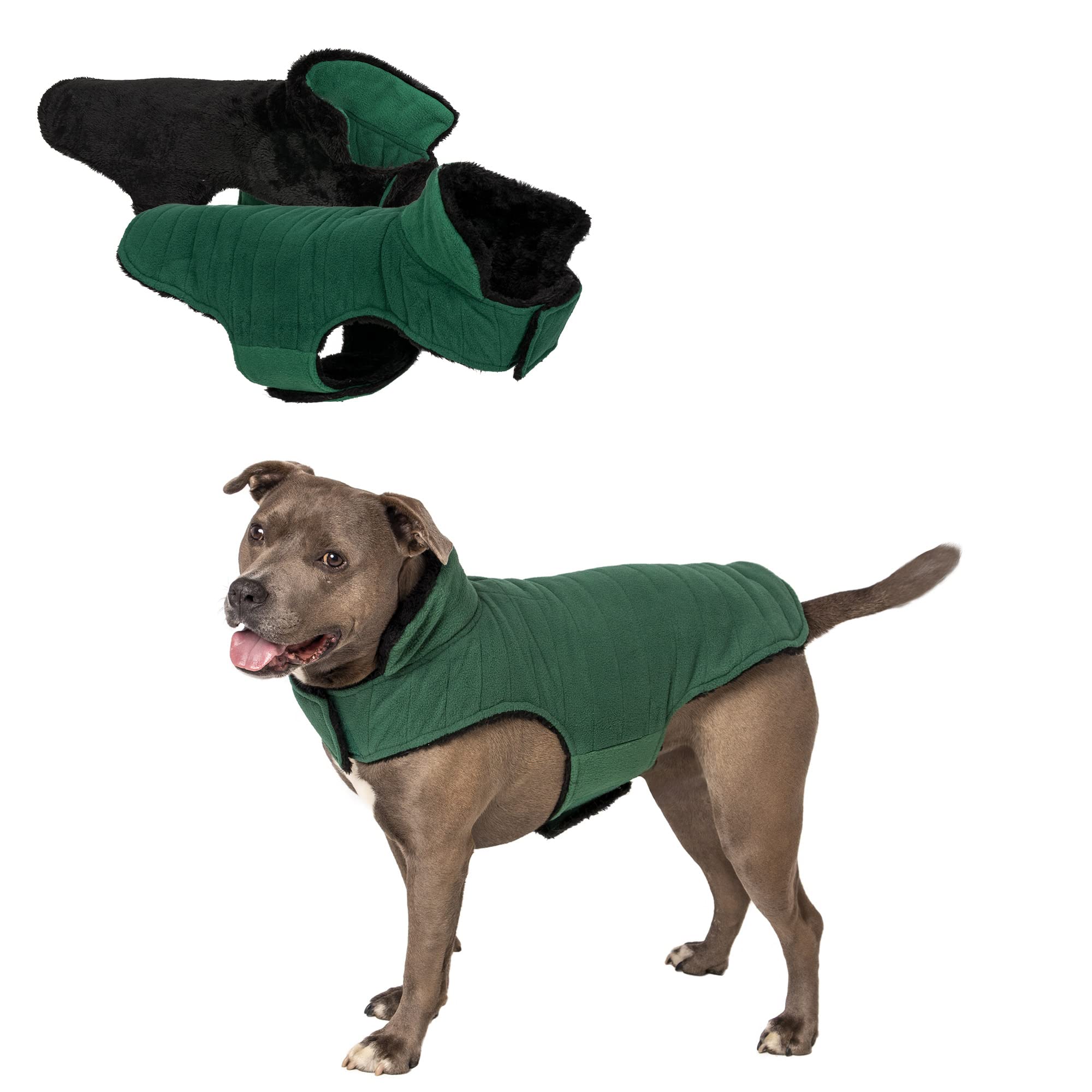 Manteau réversible pour chien Furhaven veste isolante lavable taille M