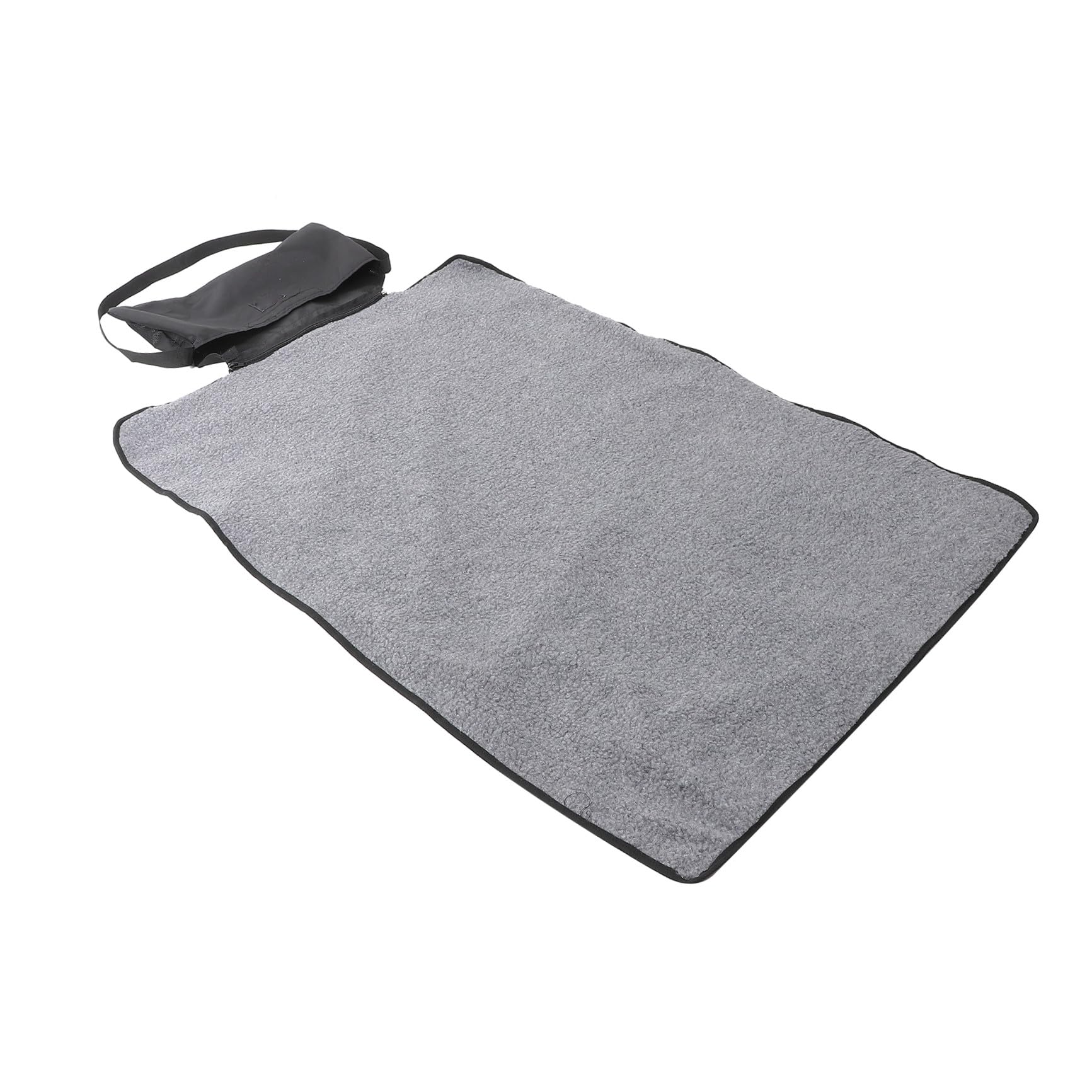 Tapis de voyage pliable pour animaux fini les sols mouillés avec cette couverture