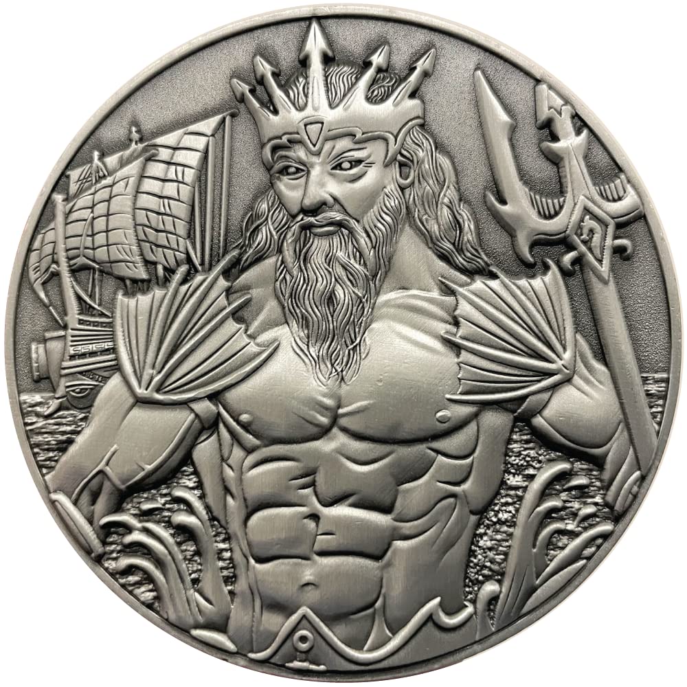 Amazon.com: Goliath Coins - Poseidon - Large Collectible Display