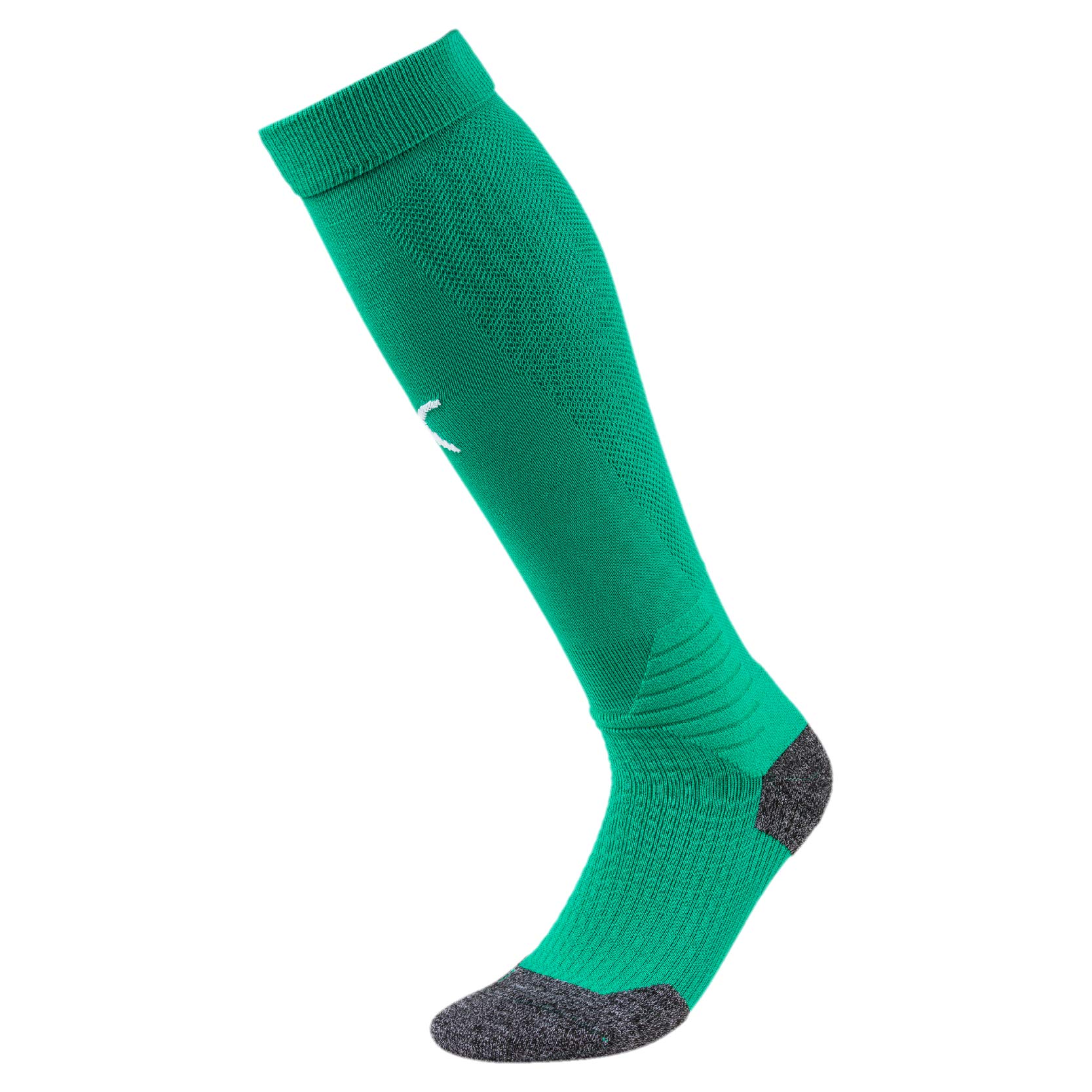 Puma - LIGA Socks - Chaussettes - Mixte - Vert (Pepper Green/Puma White) - FR: 43-46 (Taille Fabricant: 4)