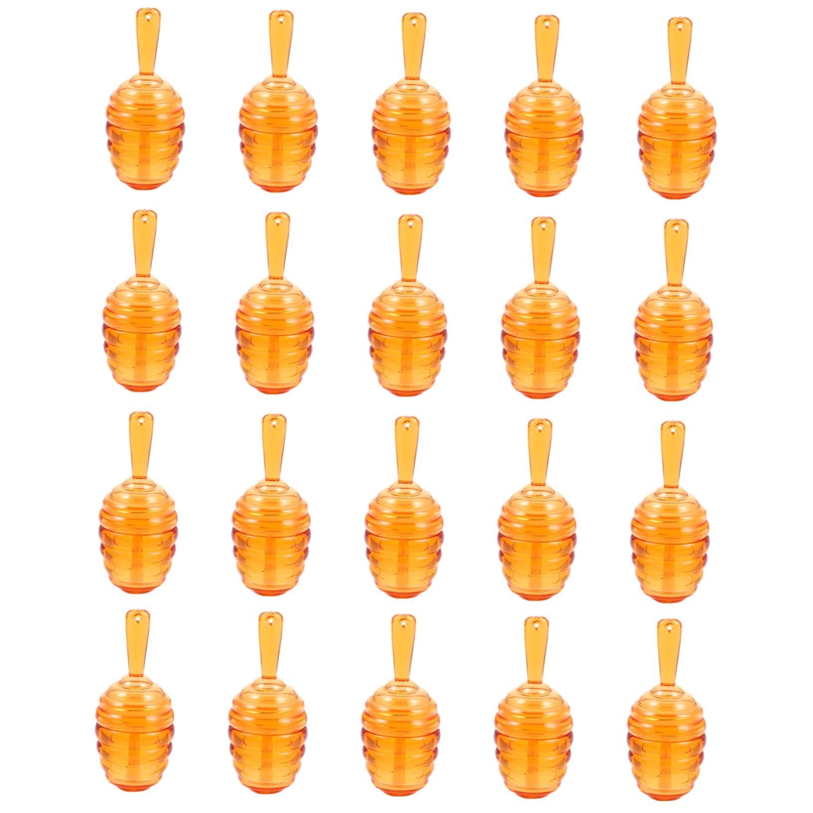 WOONEKY 20 Piezas Tubos Vacíos para Bálsamo Labial con Diseño Panal Envases Recargables Impermeables y Ligeros Plástico Seguro Perfectos para DIY y Viaje Color Marrón