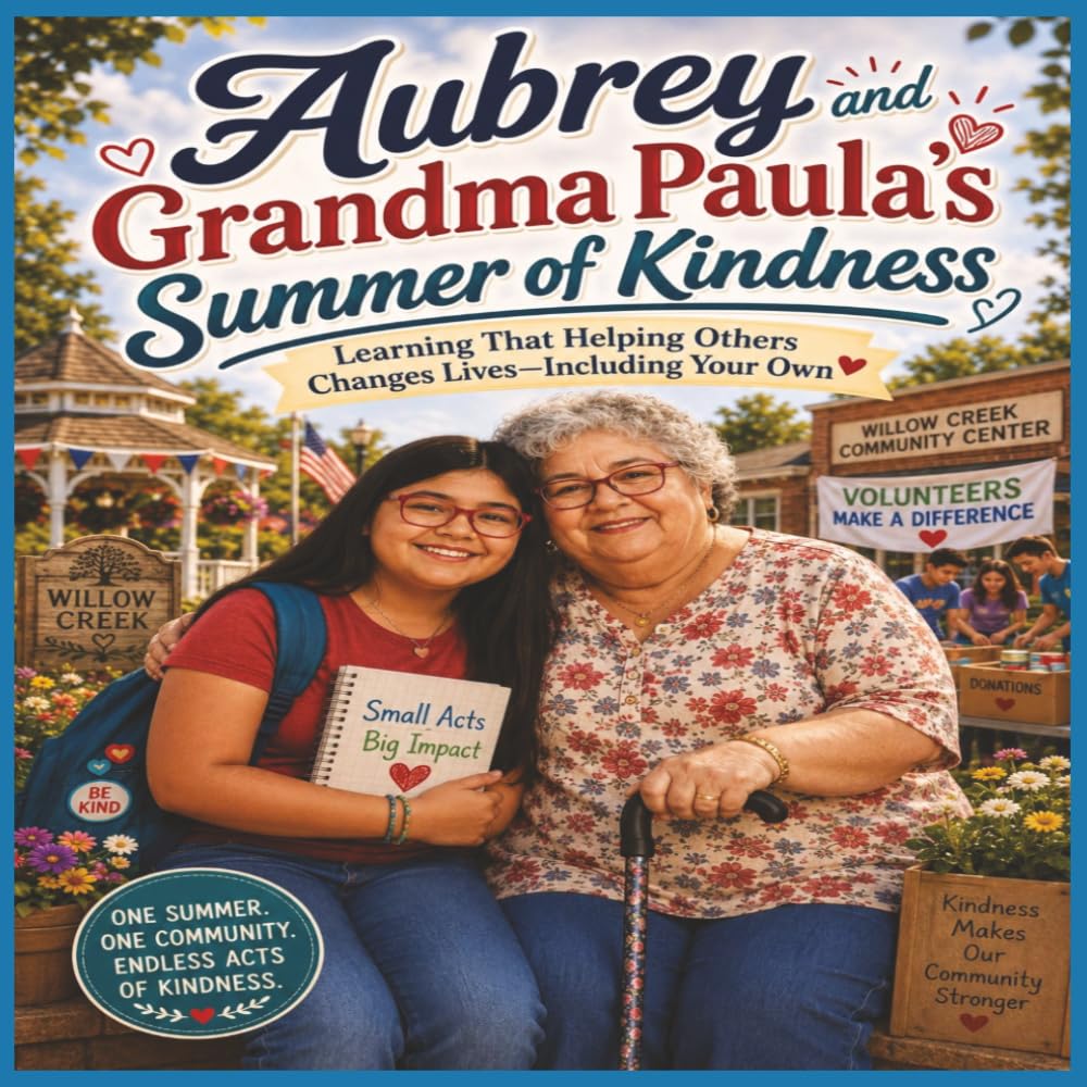 Aubrey and Grandma Paula's Summer of Kindness: A Middle Grade Coming-of-Age Story About Community Service, Giving Back, Friendship, Leadership, and Screen-Free Summer Adventures