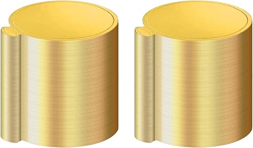 200 piezas de mini base dorada para tartas, tablas de pastel de 3.5 pulgadas, tabla redonda desechable, tablas de pastel de mousse, bandeja de