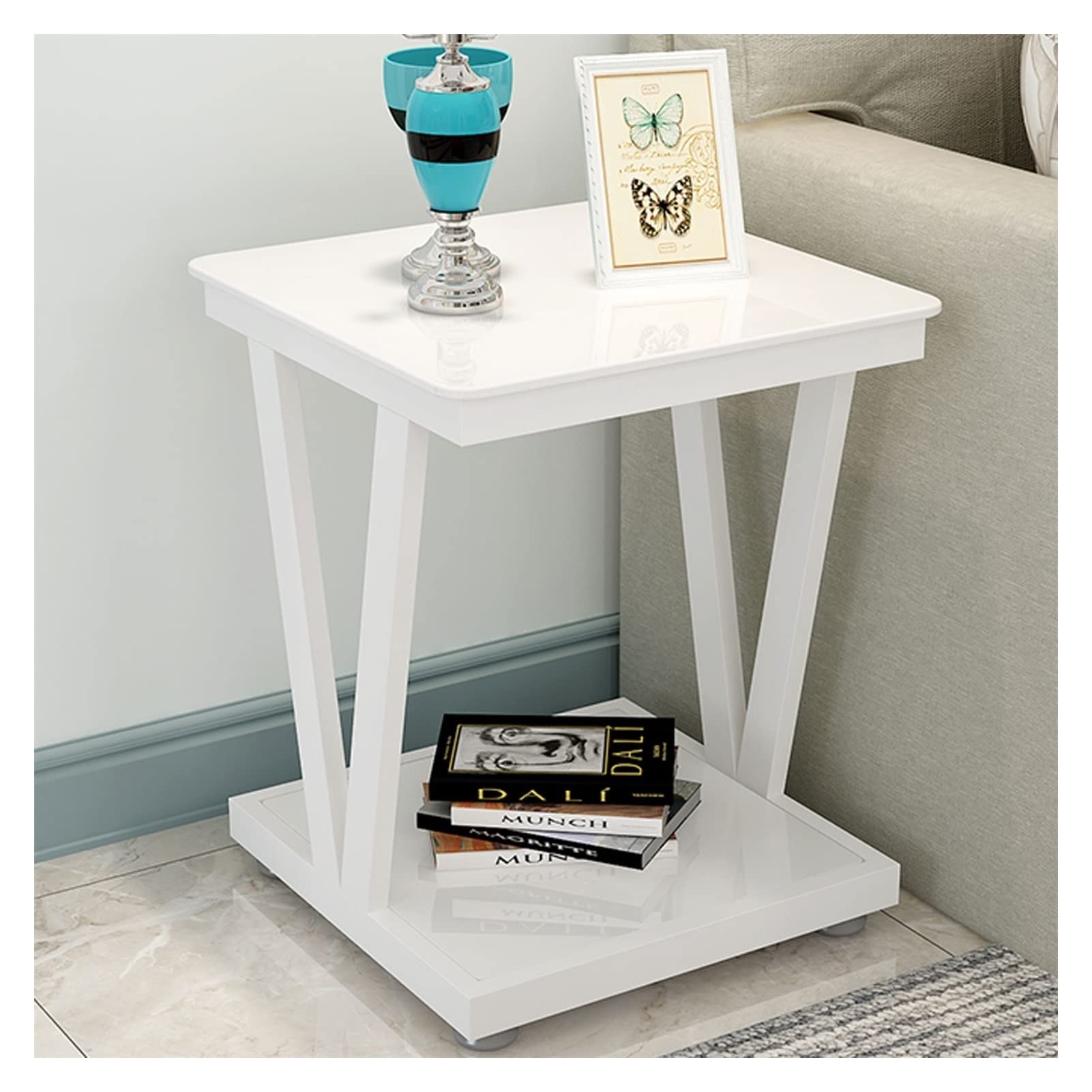 Meubles table rangement en verre trempé pour sublimer votre extérieur