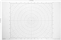 Vista 5 de Koala Tools Hojas de Transparencia de Cuadrícula Geométrica (Paquete Variado de 4) – 11" x 17" Transparencias para Retroproyector y Caja de Luz