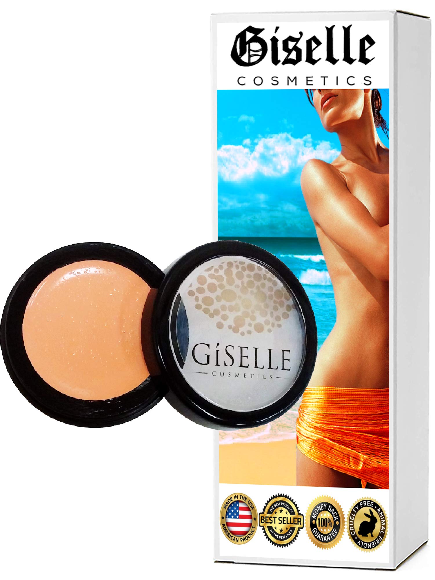 Giselle - Camouflage Crème - Light 5.7g Camouflage Concealer Cream Concealer Makeup Concealer Camouflage Makeup Touch Makeup Made in the U.S.A. - Makeup Powder Foundation