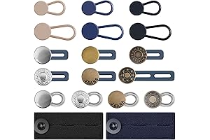 Ceryvop 18-Piece Button Extenders for Jeans and Pants