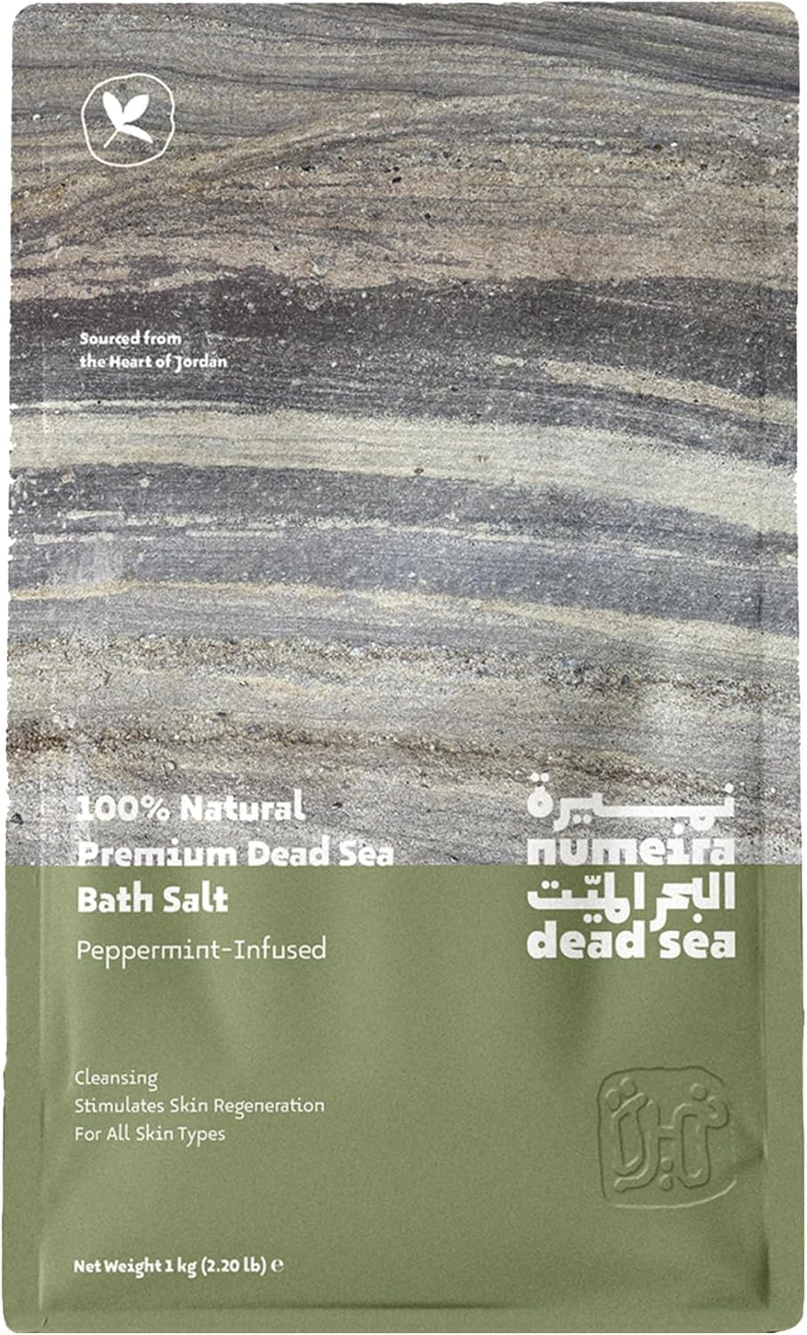 Badesalz mit Rosmarin 1 kg Badesalz mit Pfefferminze 1 kg Schlammmaske 225 g Schlammseife