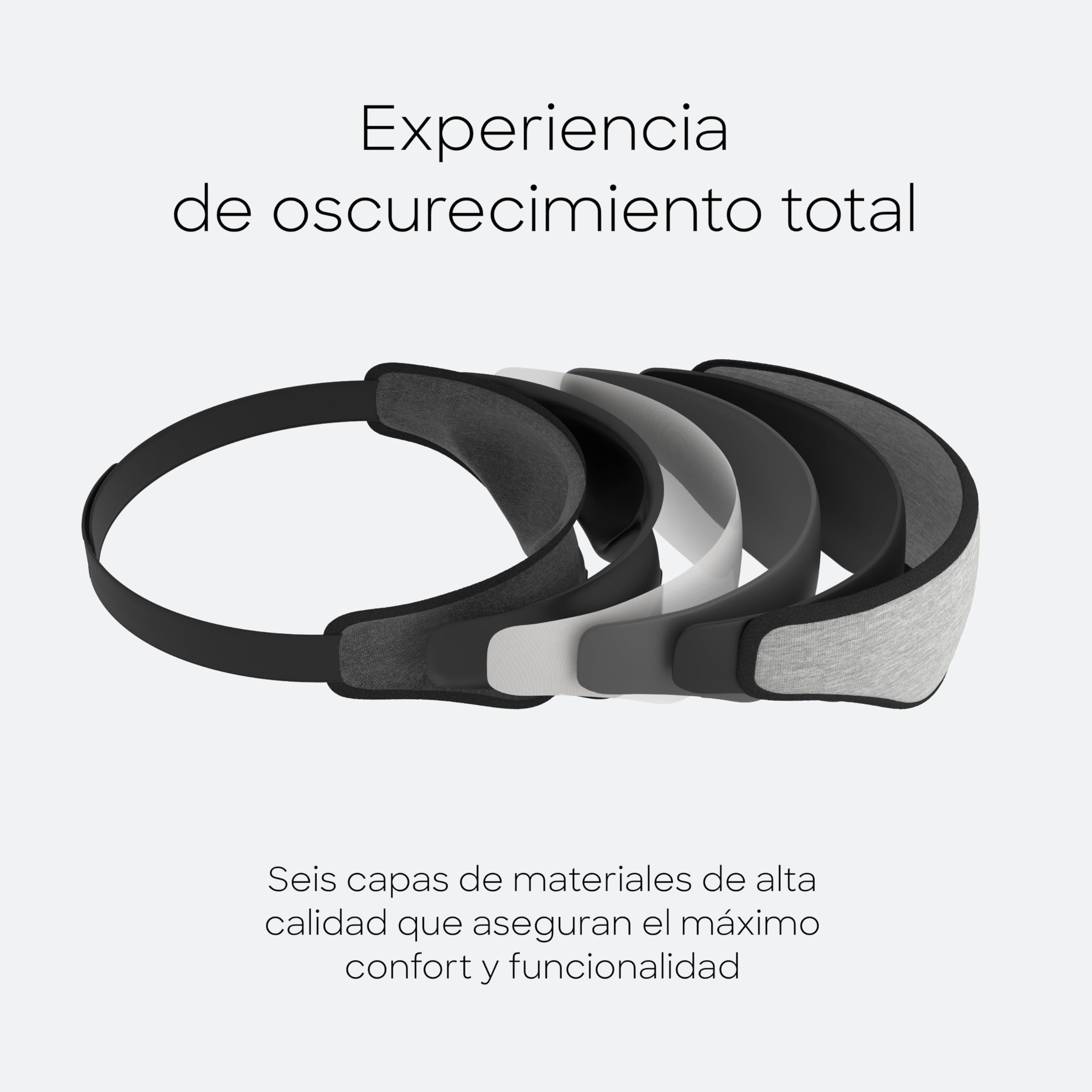 Ostrichpillow Eye Mask Sleep Mask - Antifaz para Dormir - Bloqueo Total de Luz, Sin Presión en los Ojos, Suave y Transpirable, Ajuste Ajustable, Incluye Bolsa de Viaje