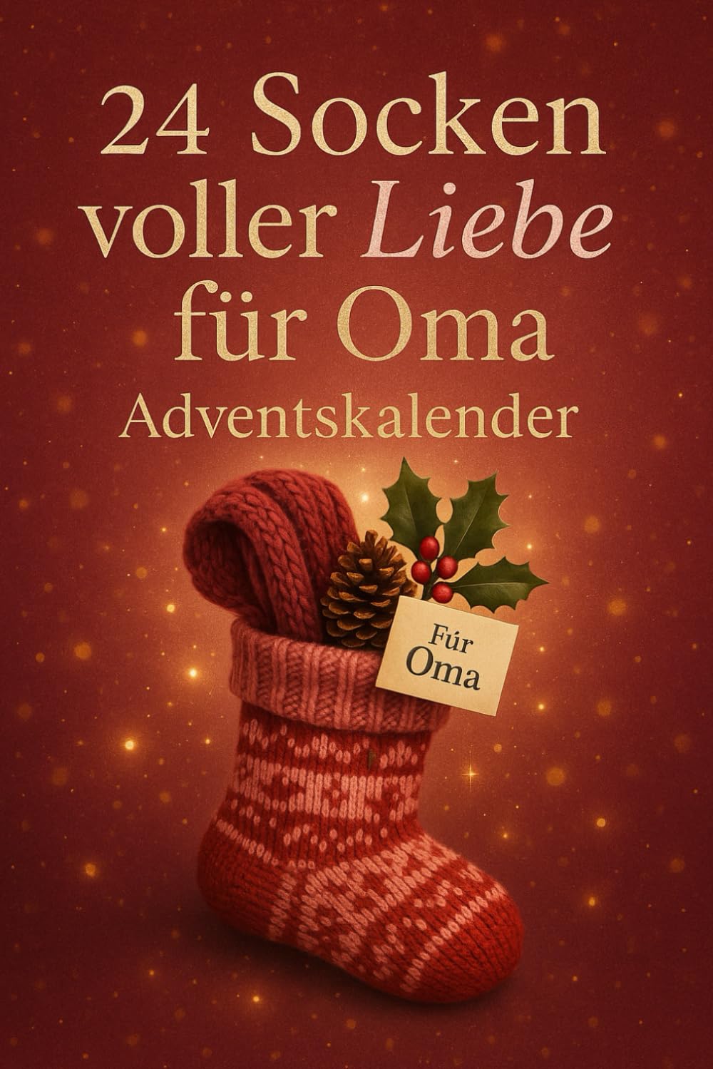 24 Socken voller Liebe für Oma – Adventskalender: Ein herzlicher Mitmach-Adventskalender zum Ausfüllen, Erinnern & Verschenken – 24 liebevolle Fragen, ... als besonderes Weihnachtsgeschenk für Oma