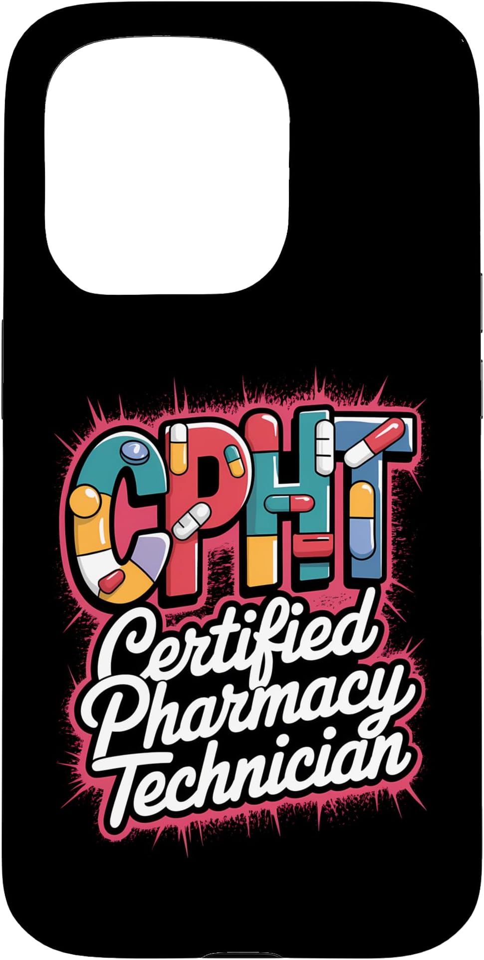 iPhone 15 Pro Certified Pharmacy Tech CPHT Pharmacist Case