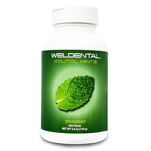 Xilitol Mints 300 Tabletas de menta verde