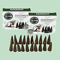 Vista 340 de TRUMIRI Copal Incense Cones - Total 20 Cone Incense - Dual Pack of 10 Insence Cones - Incense Cones Scented - Cone Incense Scents - Insense Cones