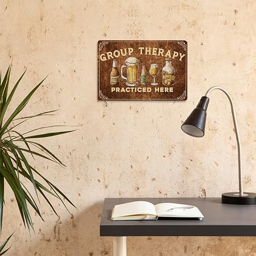 Miniatura 4 de Divertidos letreros de metal de barra, placa de letreros de metal retro, elegantes placas de arte de pared para el hogar, bar, club, decoración de