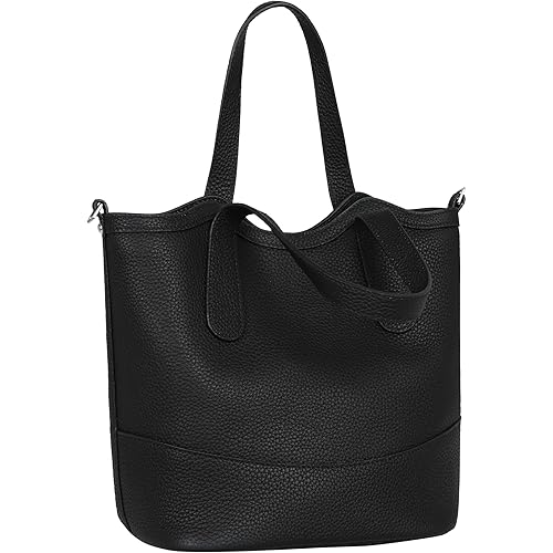 Iswee Genuine Leather Purses for Women Shoulder Handbags Designer Hobo Crossbody Purse Top Handle Purse