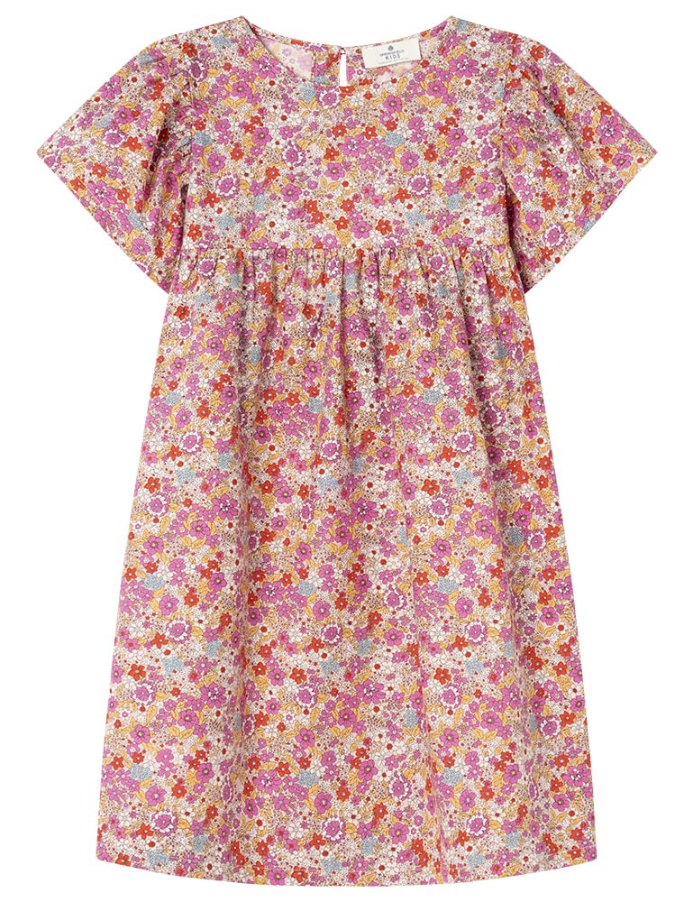 SPRINGFIELD Girl´'s Vestido Liberties Casual Dress, Fuchsia, 8