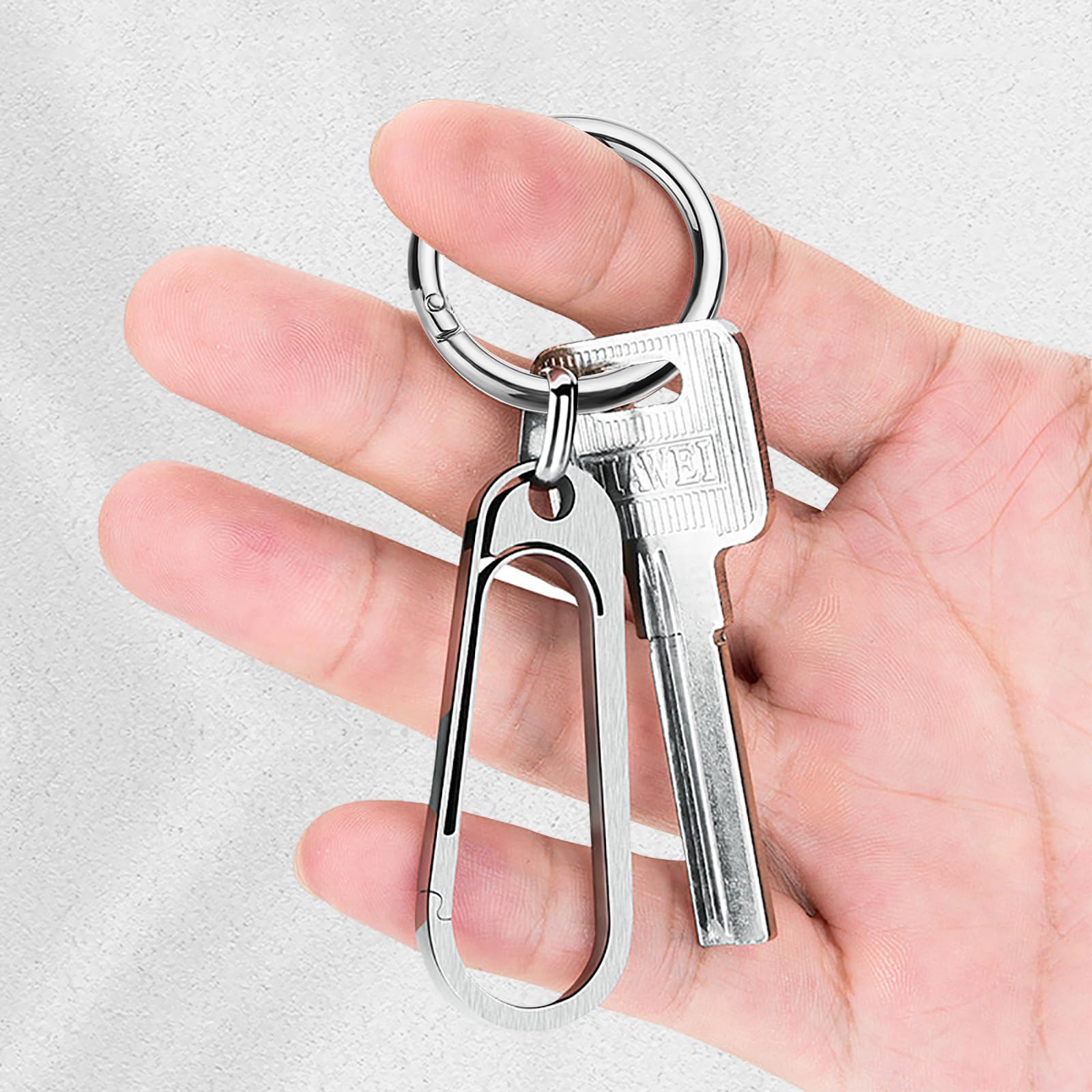 40 Stück Karabiner-Haken - Vielseitige Schlüsselringe Für Alltag & DIY