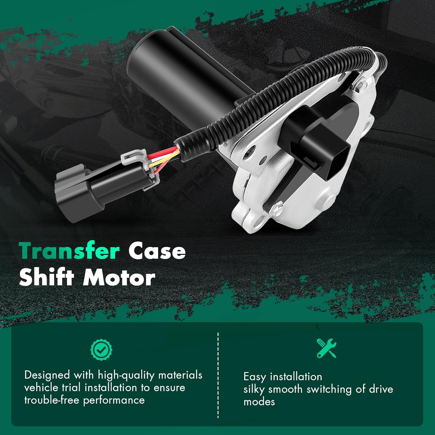 SCITOO 600-901 Transfer Case Shift Encoder Motor Fits 99-05 for Chevrolet Blazer 99-01 for GMC Jimmy 99-04 for GMC Sonoma 98-02 for GMC Yukon