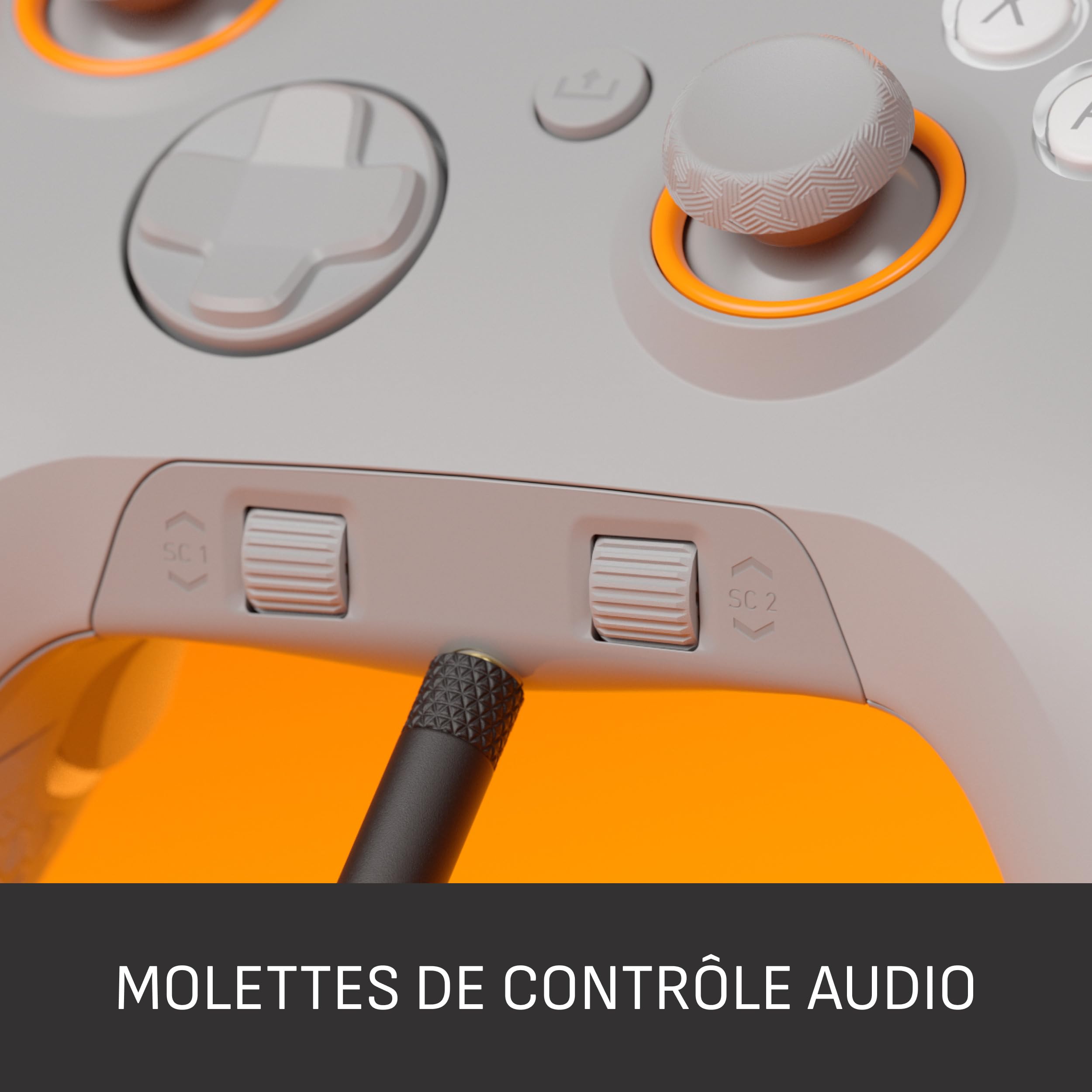 SCUF VALOR PRO Manette Sans Fil – Xbox Series X|S, One, PC – Gris Clair | Nouveaux Joysticks Endurance TMR, D’interrogation de 1 000 Hz, Bluetooth, Sans-fil Basse Latence, 17 Heures Batterie